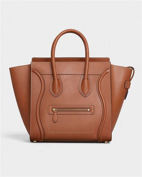 celine phantom small size|Celine mini luggage.